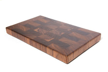 Load image into Gallery viewer, End Grain Cutting Board Set - Walnut